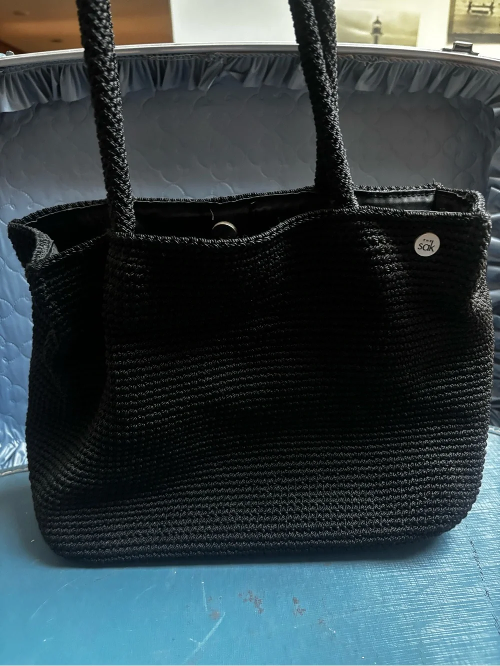 The Sak vintage crochet bag